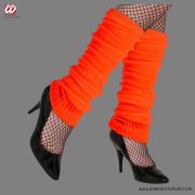 Fluorescent Orange Leg Warmers