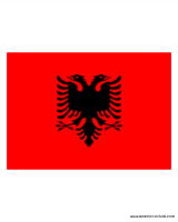 Bandera Albania 90x150