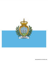 Bandera San Marino 90x150