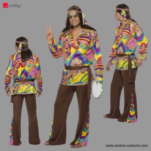 Hombre Hippie Psicodélico