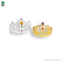 Plastic Tiara with Gems Jr.