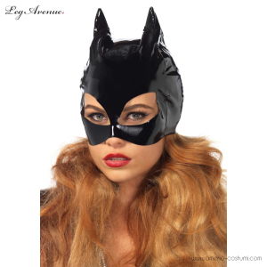 Vinyl Cat Woman Maske