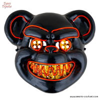 Maschera Orso con luci