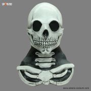 Mască Long Neck Skull White