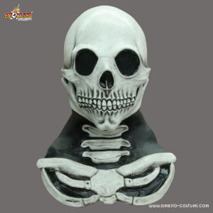 Maschera Long Neck Skull White