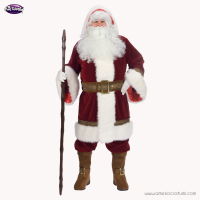 Santa Suit Dlx Old Time