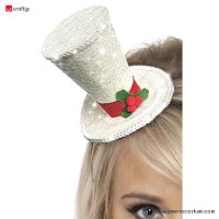 Mini Top Hat White