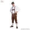 Pantaloni tirolezi lungi din Lederhosen