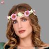 Florales Haarband mit Schleife Modell B