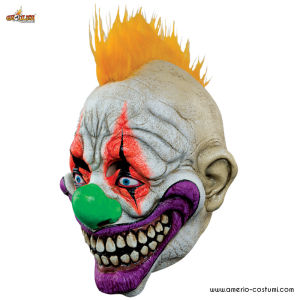 Maschera Prankster Neon Clown