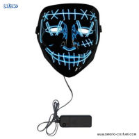 Blue Wire LED mask