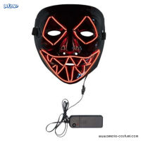 Masque Wire LED rouge