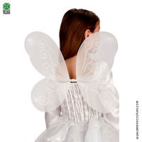 Ailes de Papillon 45x40 Blanches