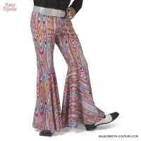 Pantalones 70s de rayas