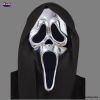 Maschera Ghost Face Silver Chrome