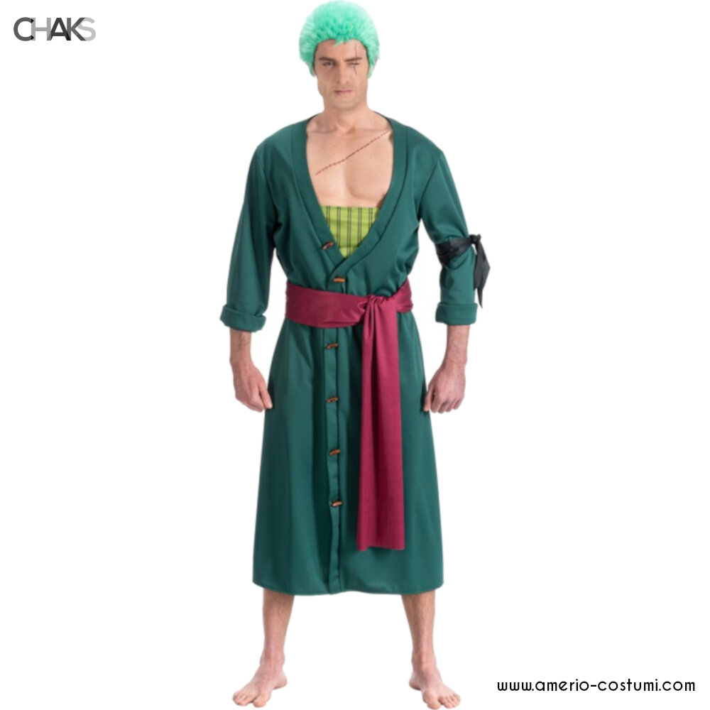 Costume di Roronoa Zoro di One Pezzo per ragazzo