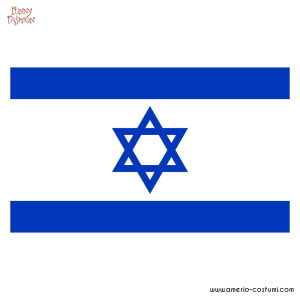 Bandera Israel 90x150