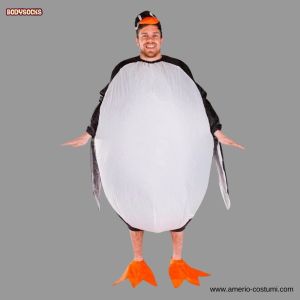 Pingüino inflable