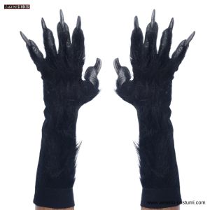 Schwarze Monsterhandschuhe 