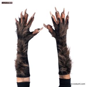 Gants Loup Marron