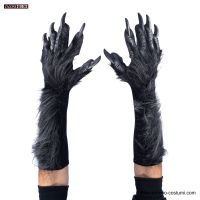 Graue Killer Wolf Handschuhe