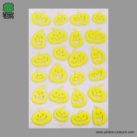 GID Pumpkin Stickers Sheet