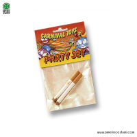 Pack of 2 Lit Cigarettes