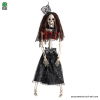 Hanging Skeleton Woman with Top and Skirt 40 cm