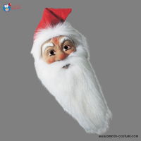 Maschera Babbo Natale in plastica