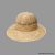 Chapeau Explorateur en Paille mod 1