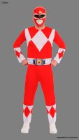 Power Ranger Red Mighty Morphin